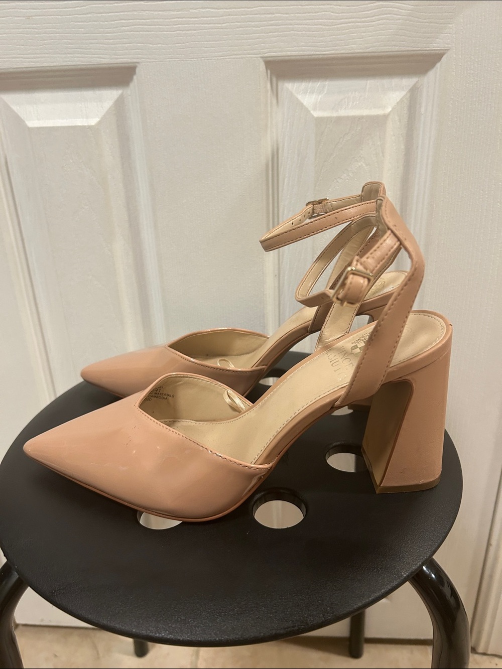 Vince Camuto Ankle Strap Heels Size 9.5